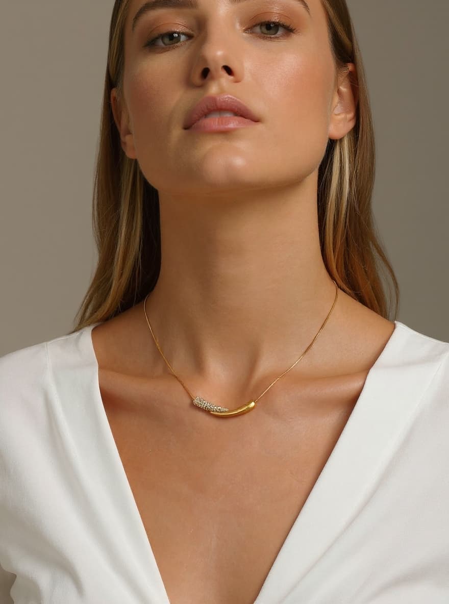 Collana Élan | Placcato oro