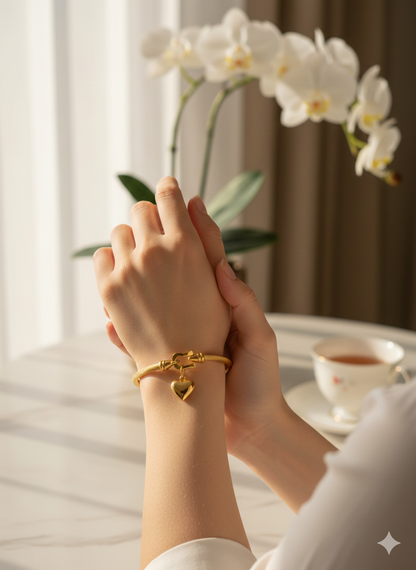 PULSEIRA AMORE | ACABAMENTO EM OURO