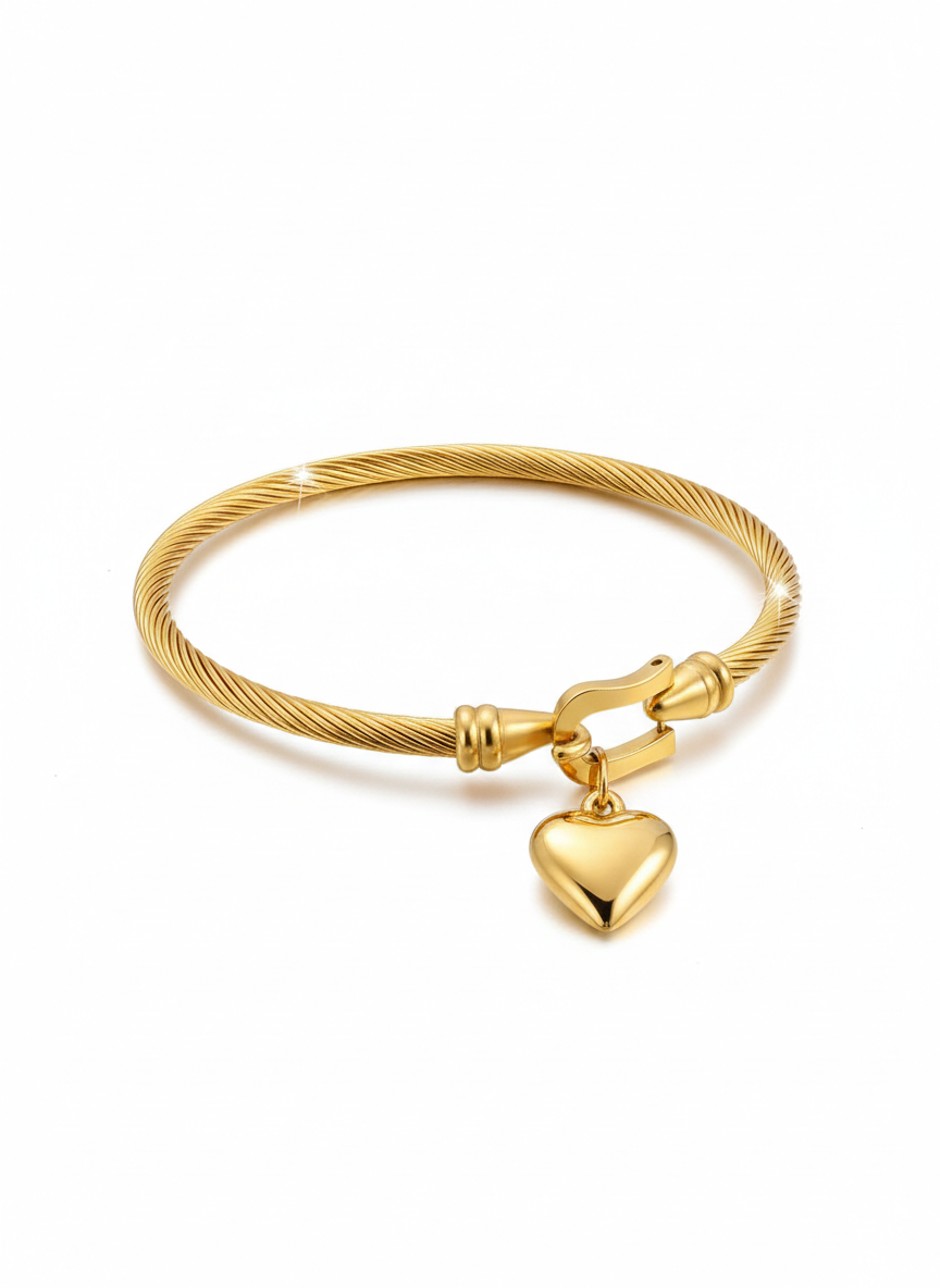 PULSEIRA AMORE | ACABAMENTO EM OURO