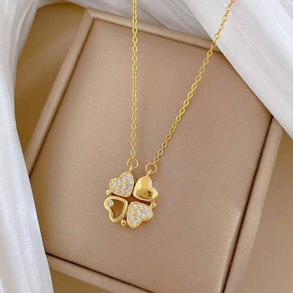 Colar Lucky Heart | Folheado a ouro