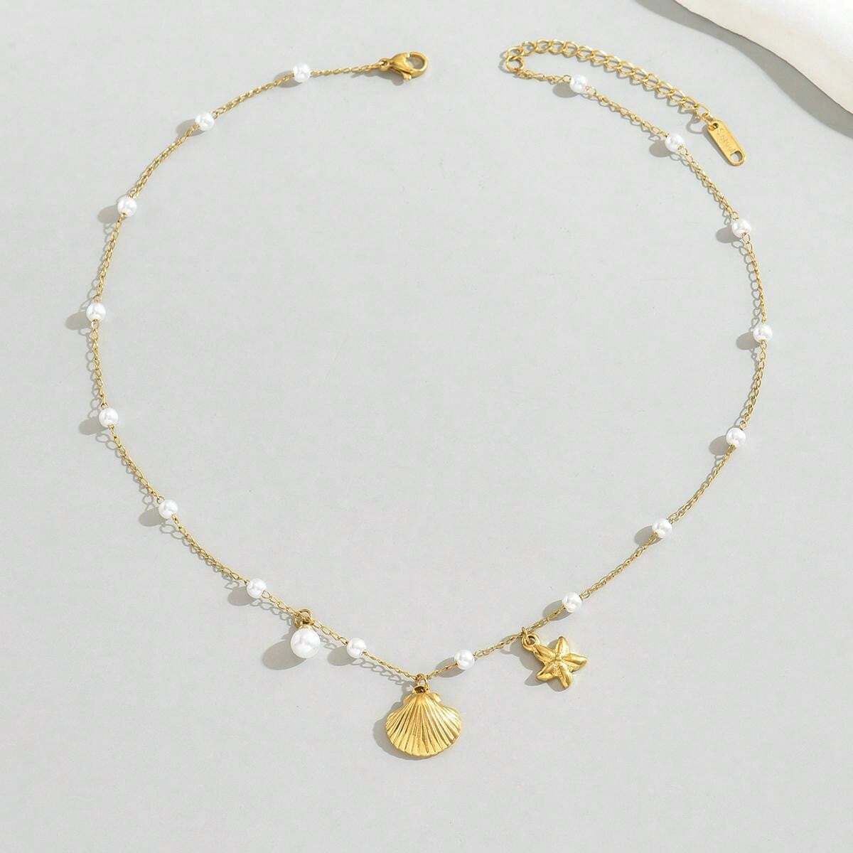 Colar Ocean Dreams| Folheado a ouro