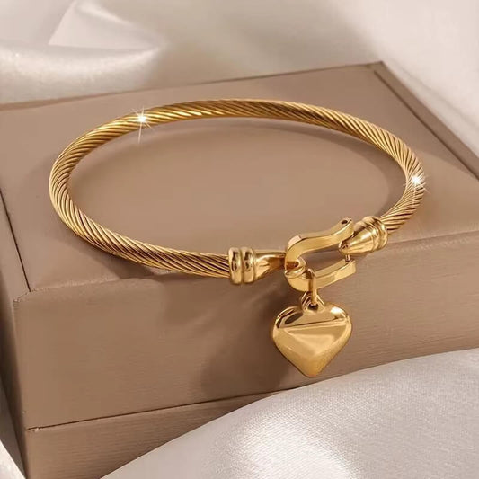 Bracciale Amore | Placcato oro 